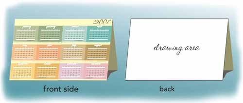 drawing-rainbow-table-calendar