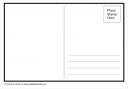 Postcard template