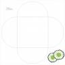 Daisy Flower CD Holder Template