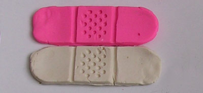bandage clay craft