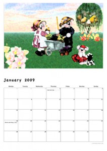 calendar us holidays 2009