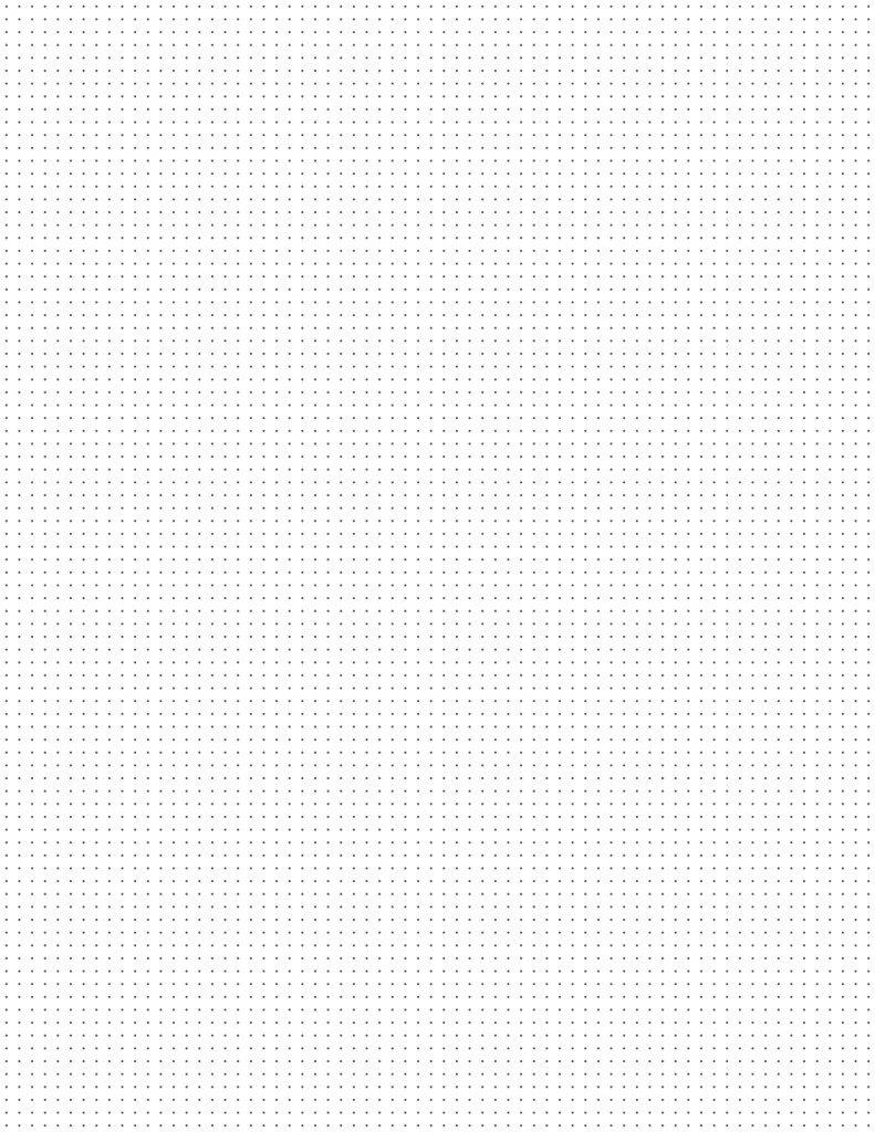 Printable Dot Grid Paper – Grid Spacing 8 Dots Per Inch