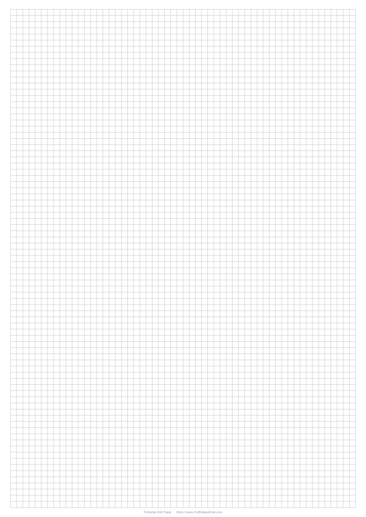 50 Pages Portrait A4 Square Dotted Grid 5mm 0.5cm Jotter Pad Grey Dots 