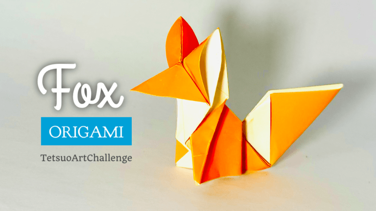 Origami Fox Tutorial | Kawaii Fox Origami