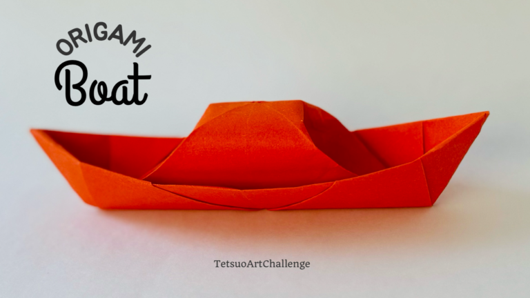 Origami Boat Tutorial | Origami Canoe | Paper Craft Ideas