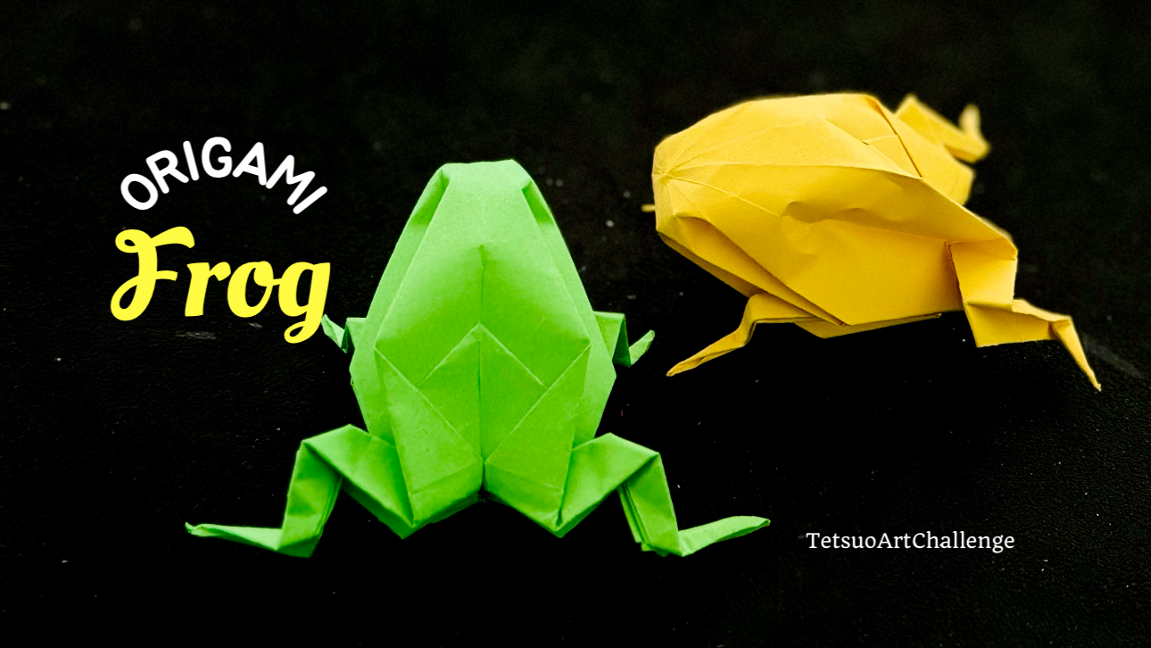 How to Make Origami Frogs