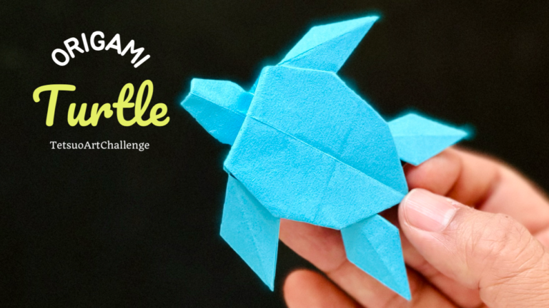 How to Make Origami Turtle