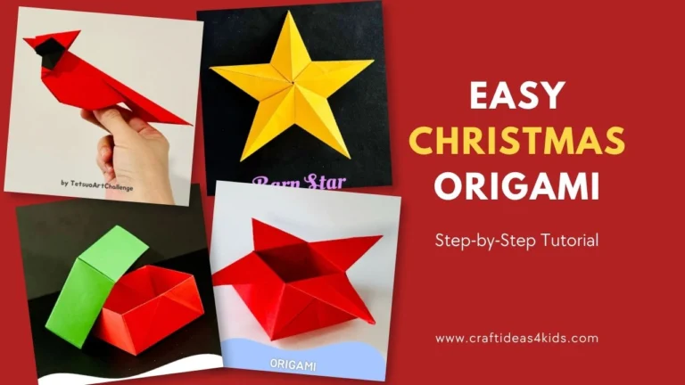 Easy Christmas origami