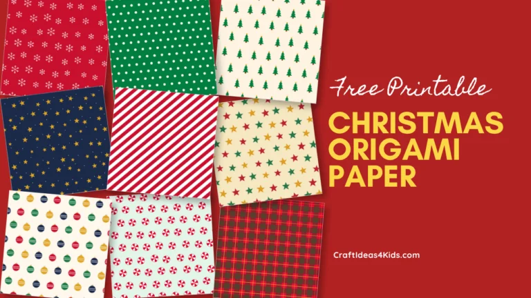 Free Printable Christmas Origami Paper